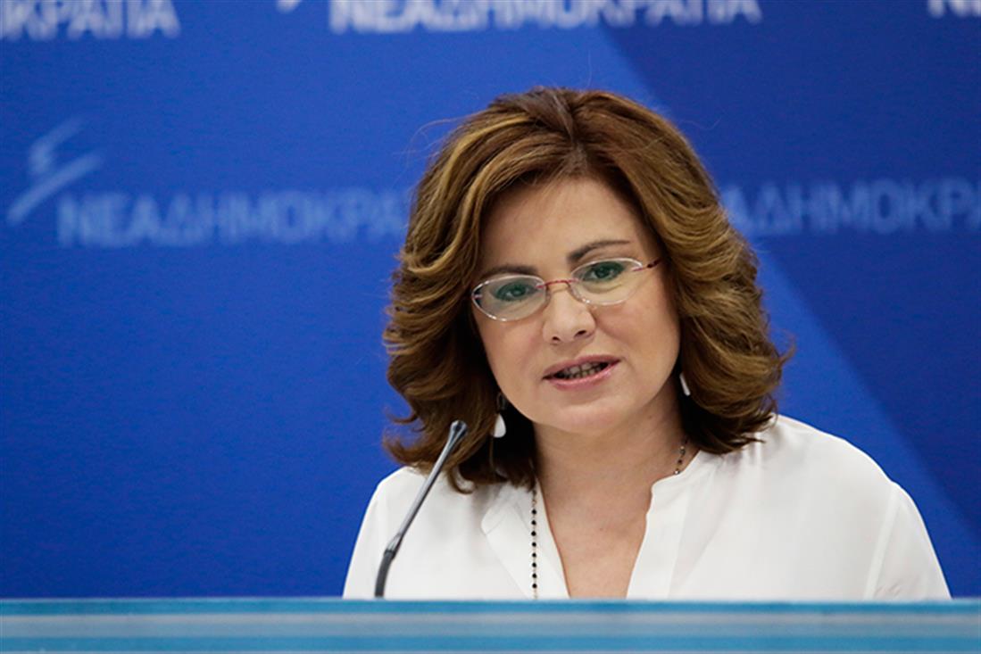 Μαρία Σπυράκη - εκπρόσωπος Τύπου - Νέα Δημοκρατία
