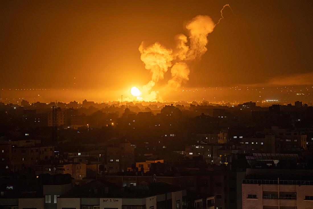 AP - Αεροπορικές επιδρομές - Λωρίδα της Γάζας