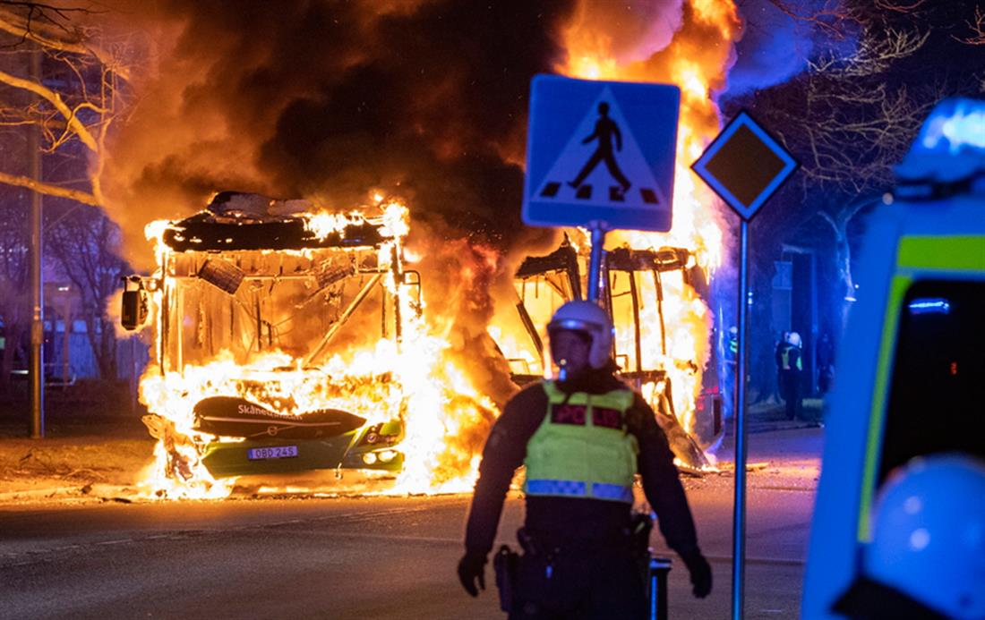 Σουηδία - Μάλμε - επεισόδια - συγκρούσεις