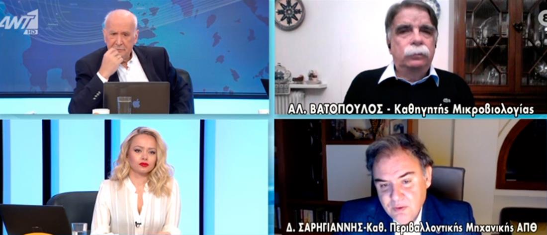 Βατόπουλος - Σαρηγιάννης: αυστηρά μέτρα, αν όχι lockdown για την Όμικρον (βίντεο)