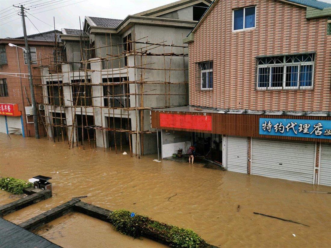 τυφώνας Λέκιμα - Κίνα