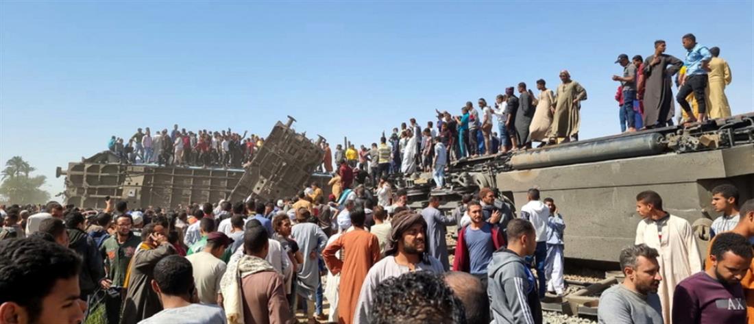 Αίγυπτος: δεκάδες νεκροί σε σύγκρουση τρένων (εικόνες)