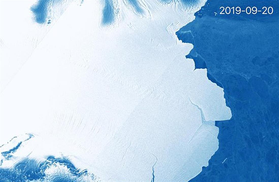 Ανταρκτική - παγόβουνο - λιώσιμο πάγων