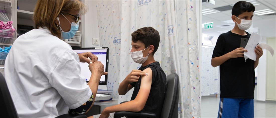 Κορονοϊός – Ισραήλ: Εμβολιασμός παιδιών από 5 ετών