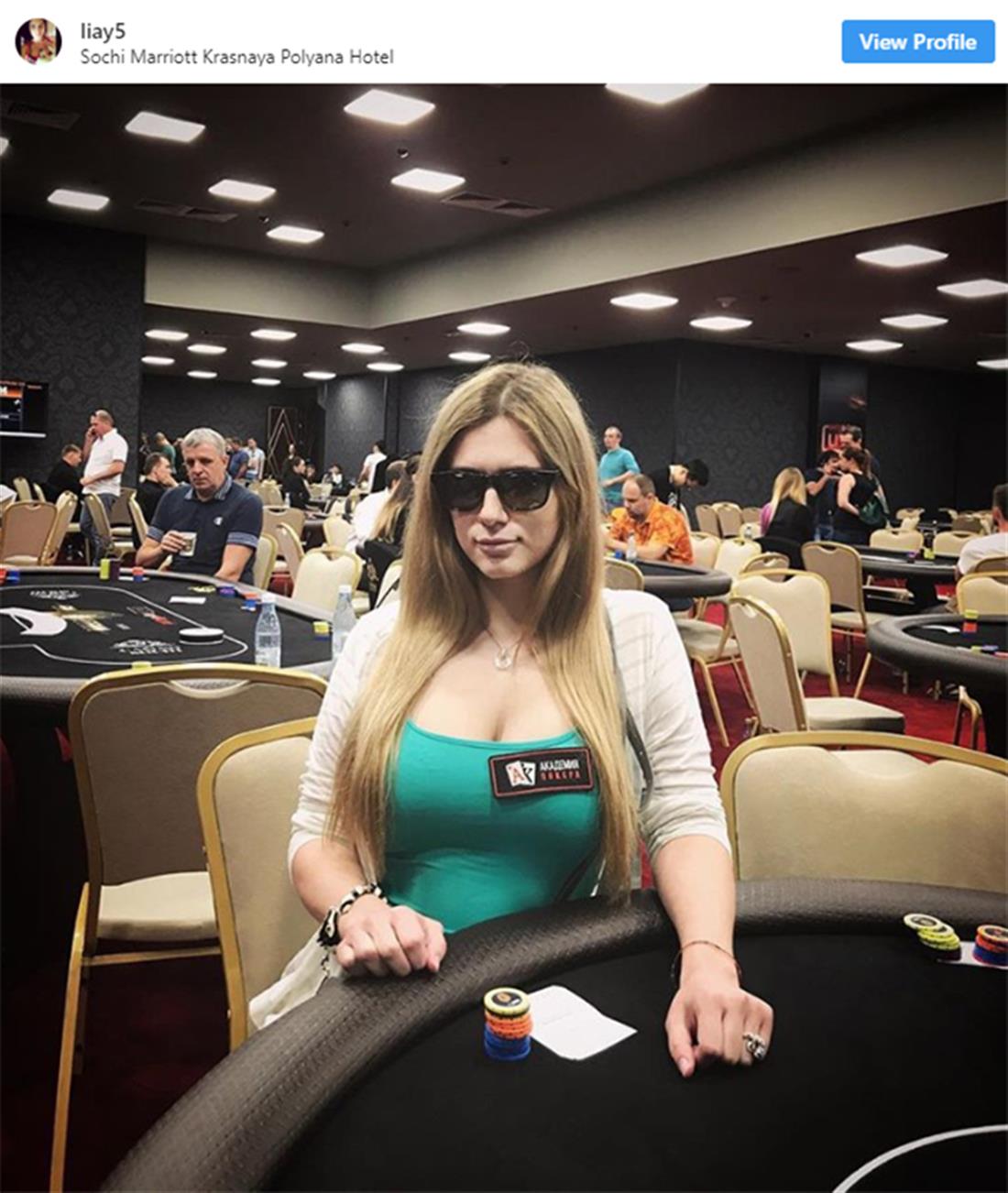 Λίλια Νοβίκοβα - παίκτρια - πόκερ