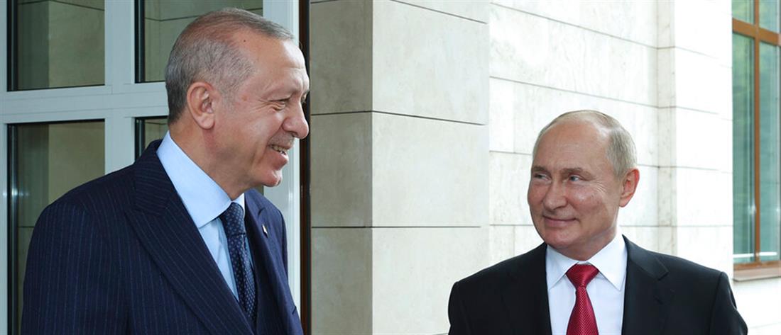 Ερντογάν: Με τον Πούτιν συζητήσαμε για μαχητικά αεροσκάφη, υποβρύχια και πυρηνικά