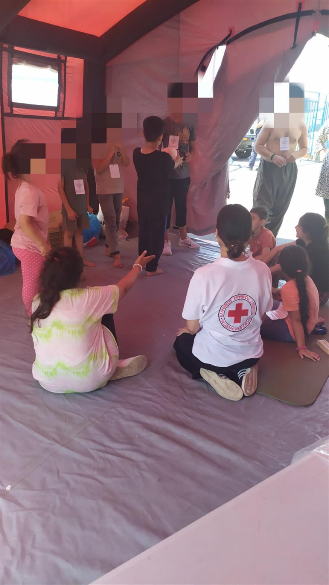 Ελληνικός Ερυθρός Σταυρός - μετανάστες - διάσωση - Καλαμάτα