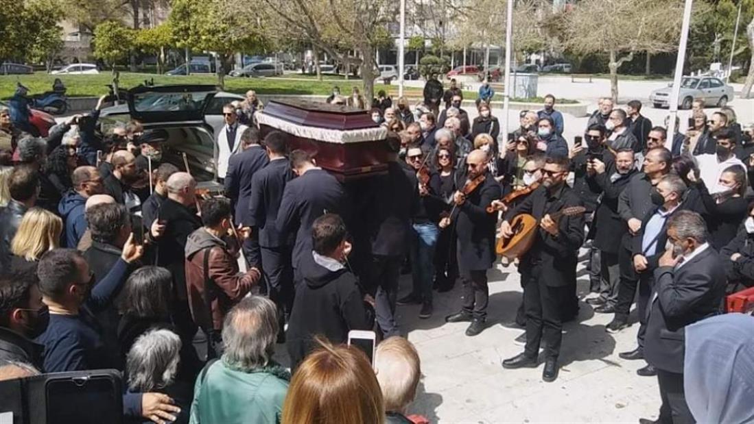 Κηδεία - Ειρήνη Κονιτοπούλου - Λεγάκη