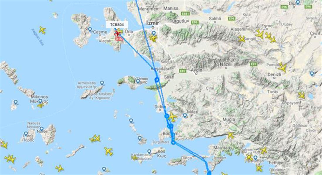 Τουρκικά drones - Αιγαίο - Κύπρος - Συρία - χάρτες