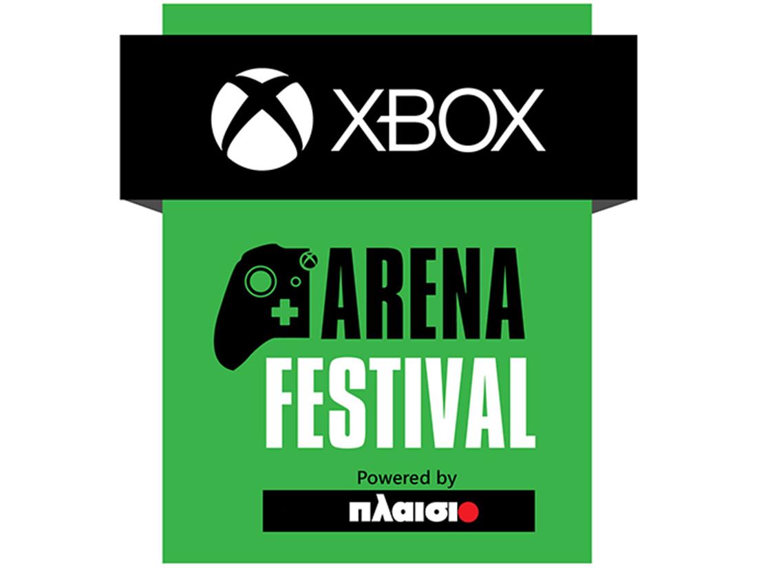 Γιώργος Μαυρίδης - παρουσιαστής - Xbox Arena Festival - Πλαίσιο