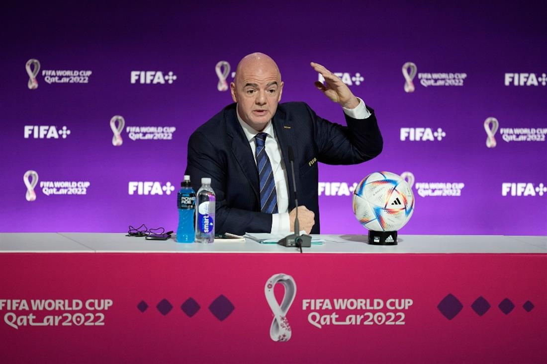 AP - FIFA - Τζιάνι Ινφαντίνο - Κατάρ