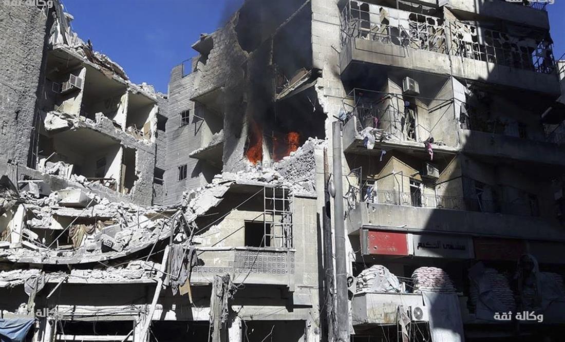 AP - Χαλέπι - Κτήρια - Βομβαρδισμοί