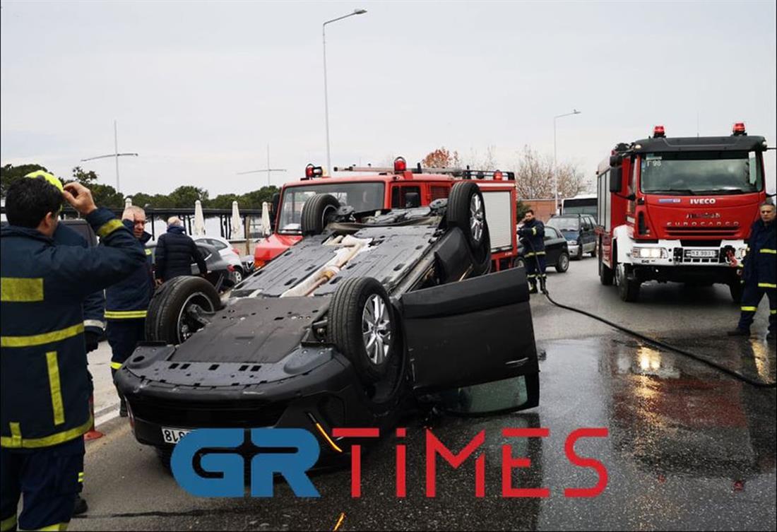 Θεσσαλονίκη - αυτοκίνητο - ατύχημα