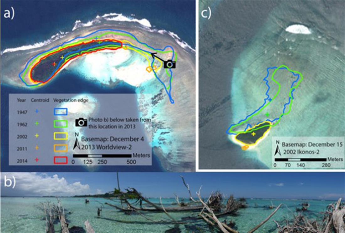Ειρηνικός - Νησιά του Σολομώντα - στάθμη - θάλασσα - φαινόμενο του θερμοκηπίου - εξαφάνιση