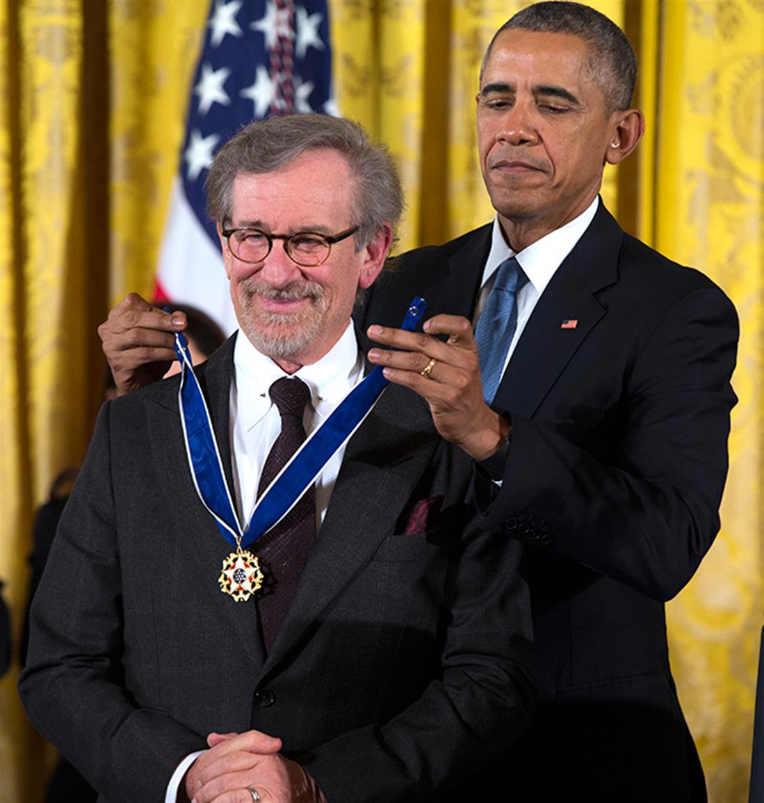 AP - ΗΠΑ - Λευκός Οίκος - Μπάρακ Ομπάμα - Στίβεν Σπίλμπεργκ - τελετή - Μπάρμπρα Στρέιζαντ - Μετάλλιο της Ελευθερίας