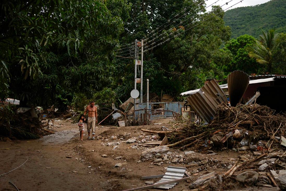Βενεζουέλα - πλημμύρες - κατολισθήσεις