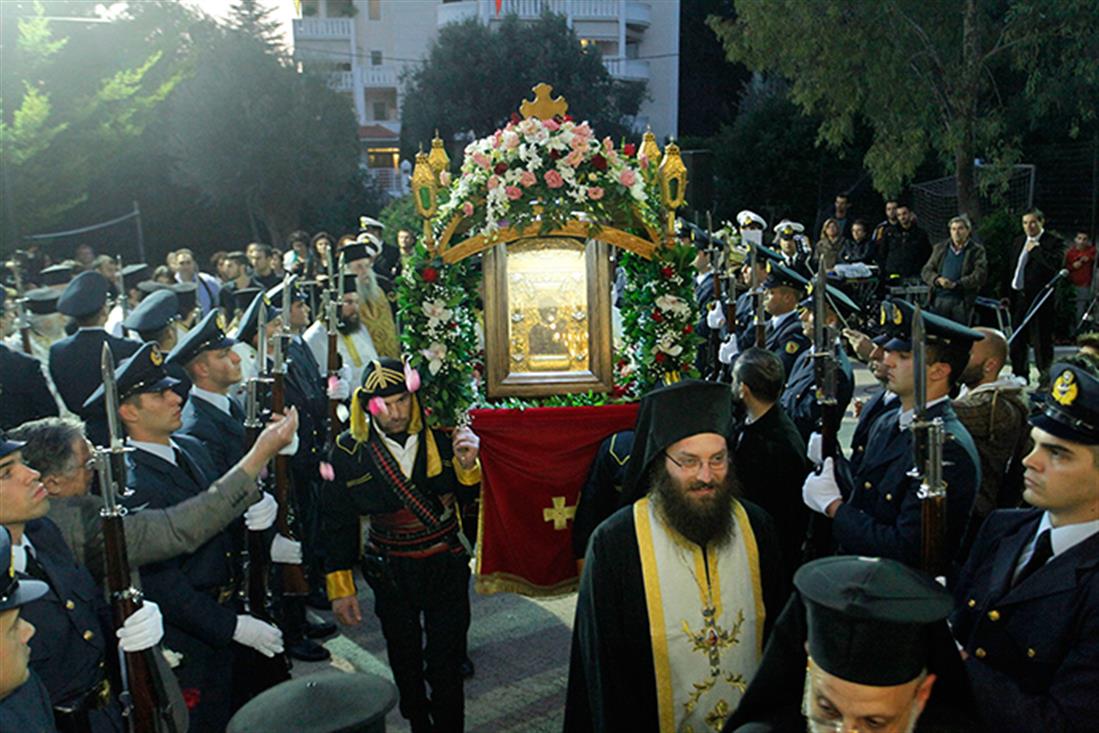 ΥΠΟΔΟΧΗ - ΕΙΚΟΝΑ - ΠΑΝΑΓΙΑ ΣΟΥΜΕΛΑ - ΜΑΡΟΥΣΙ - Γιώργος Πατούλης