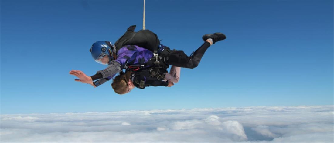 Skydiving - Ελευθερία Τόσιου: Η φοιτήτρια με αναπηρία κατέκτησε τους αιθέρες (εικόνες)