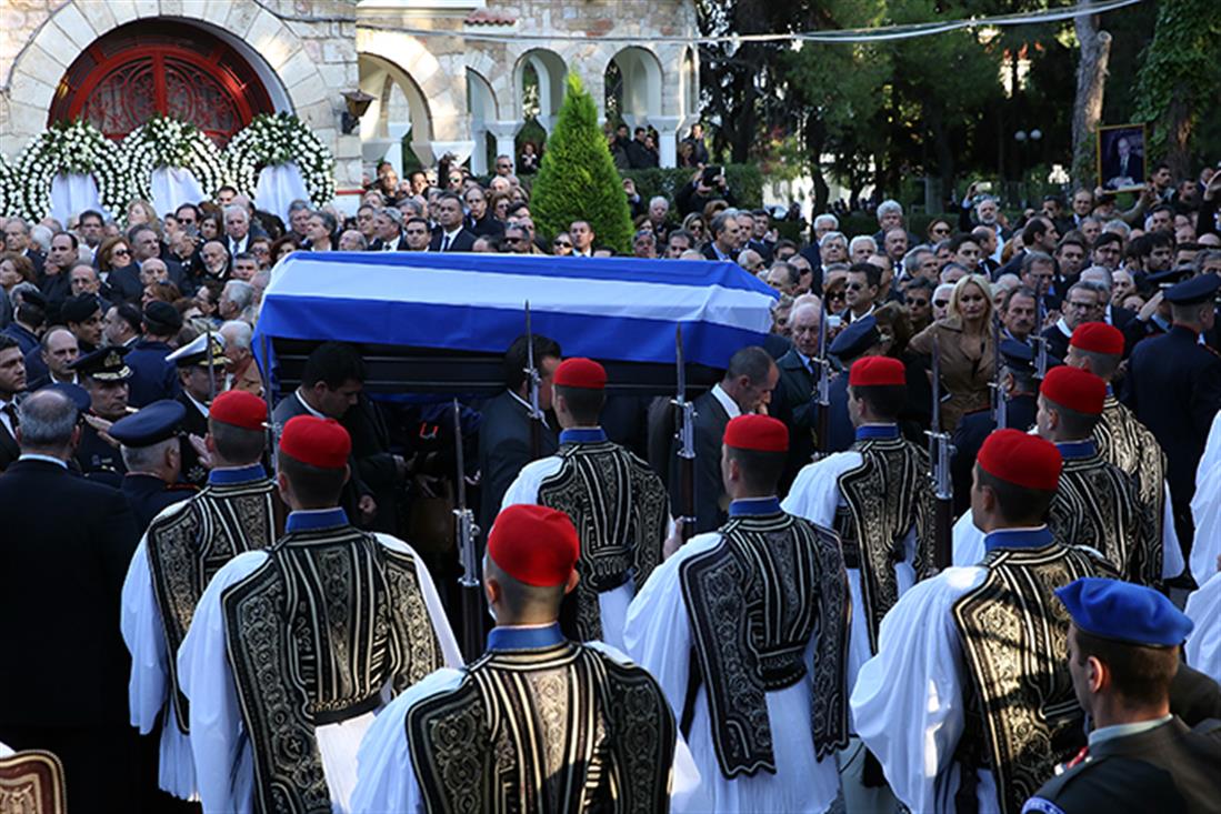 Κωστής Στεφανόπουλος - κηδεία