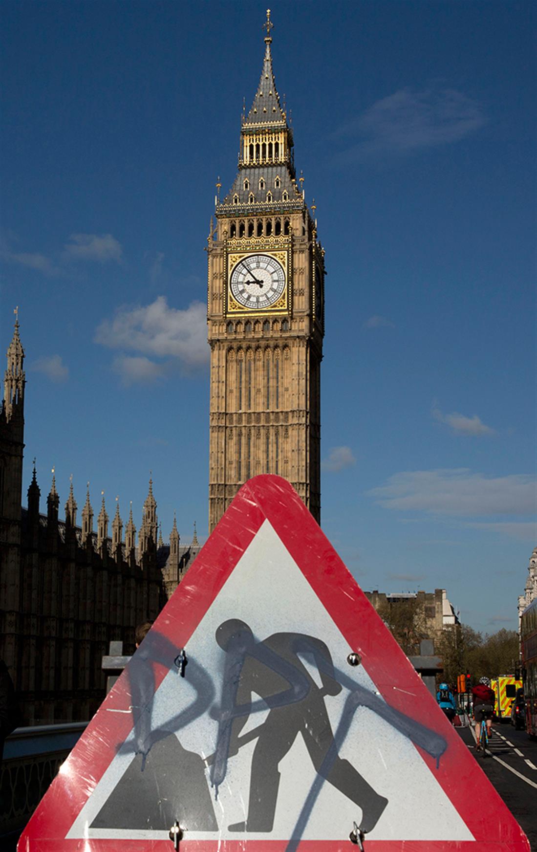 AP - Αγγλία - Λονδίνο - Μπιγκ Μπεν - Big Ben - ρολόι - κατασκευή - έργα - σήμανση