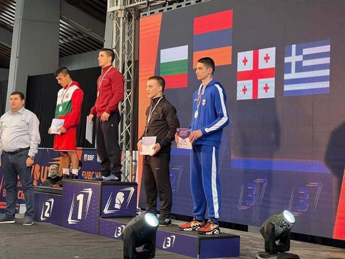 Μιχάλης Τσαμαλιδης - Ευρωπαϊκό πρωτάθλημα Πυγμαχίας Νέων