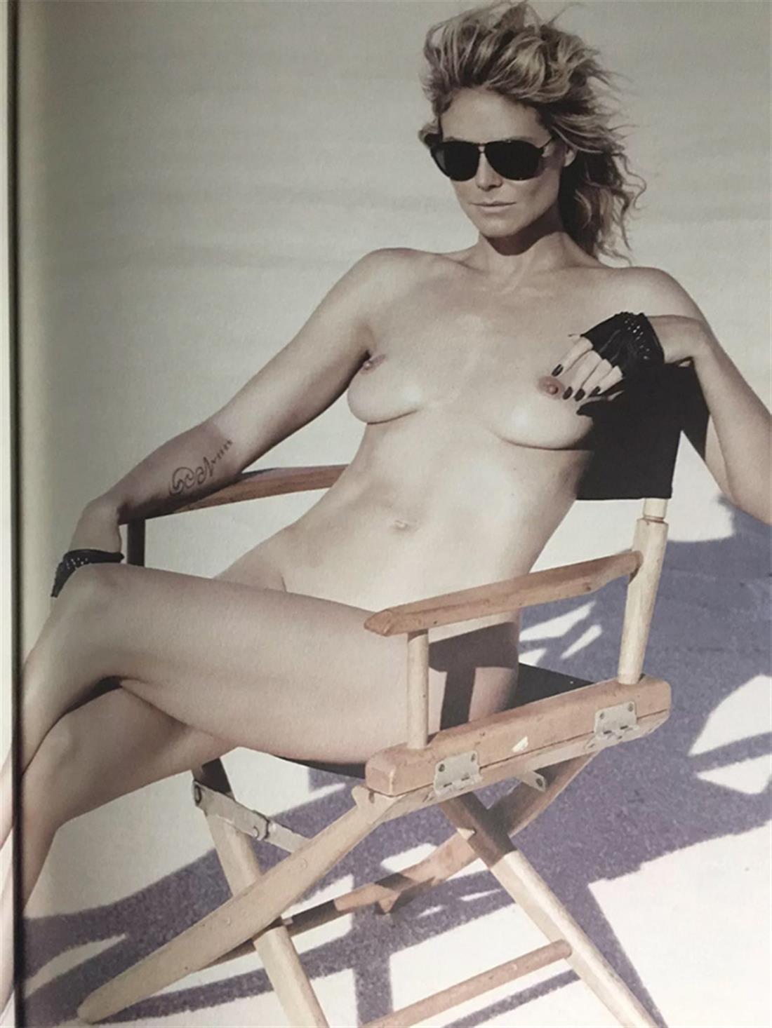Heidi Klum - γυμνή - φωτογραφίες - βιβλίο