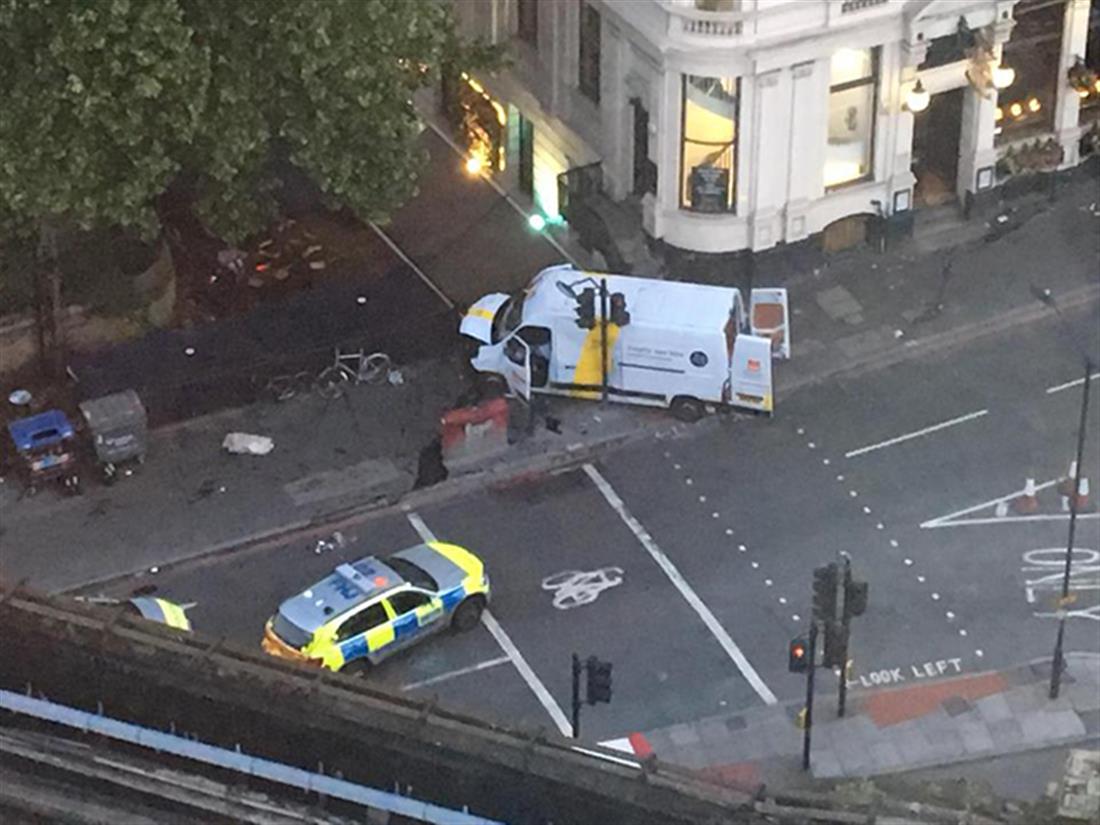 Λονδίνο - τρομοκρατία - φορτηγάκι - βαν - London Bridge