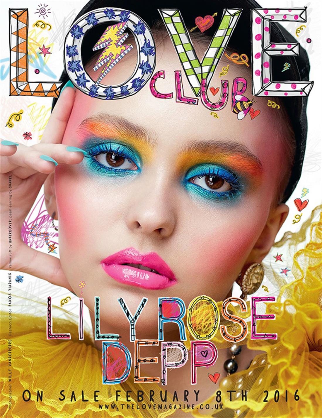 Eξώφυλλο - Λίλι Ρόουζ Ντεπ - Love magazine - Περιοδικό