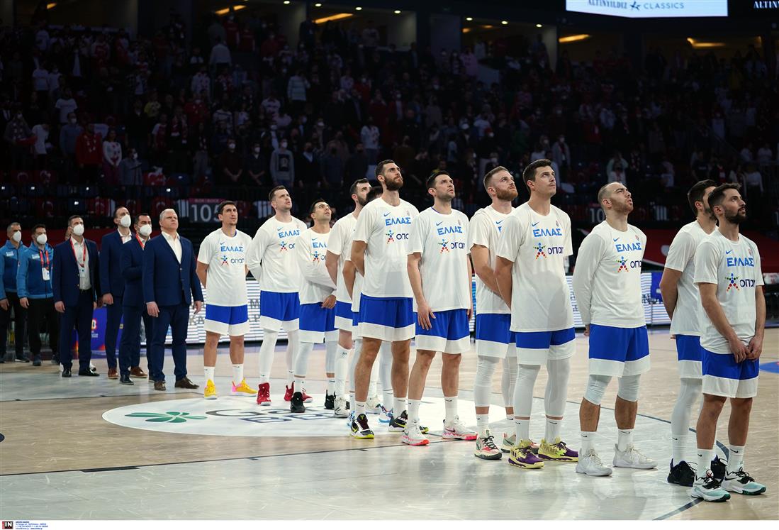 Εθνική Ελλάδος - προκριματικά μουντομπάσκετ - Τουρκια