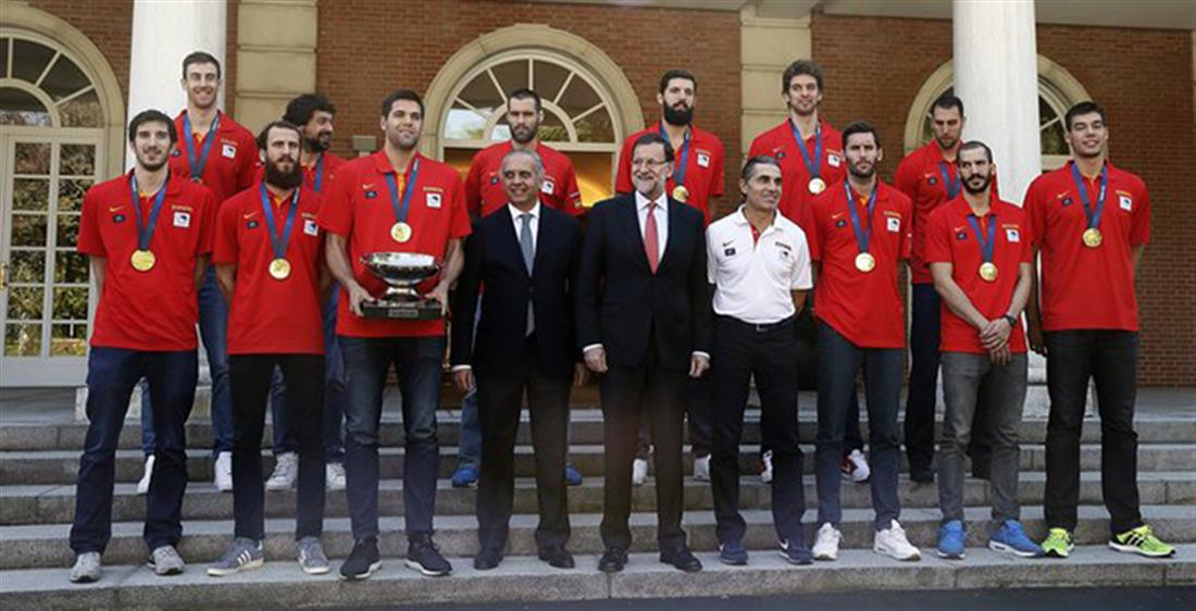 Ισπανία - Εθνική Ομάδα - Μπάσκετ - υποδοχή