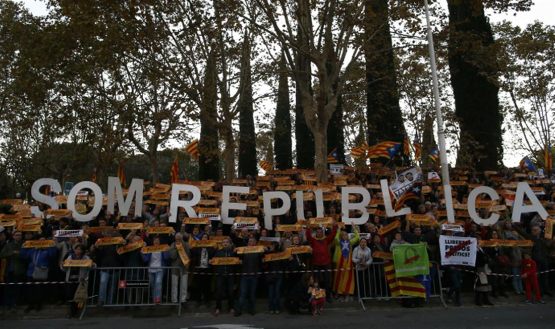 AP - Καταλονία - διαδήλωση