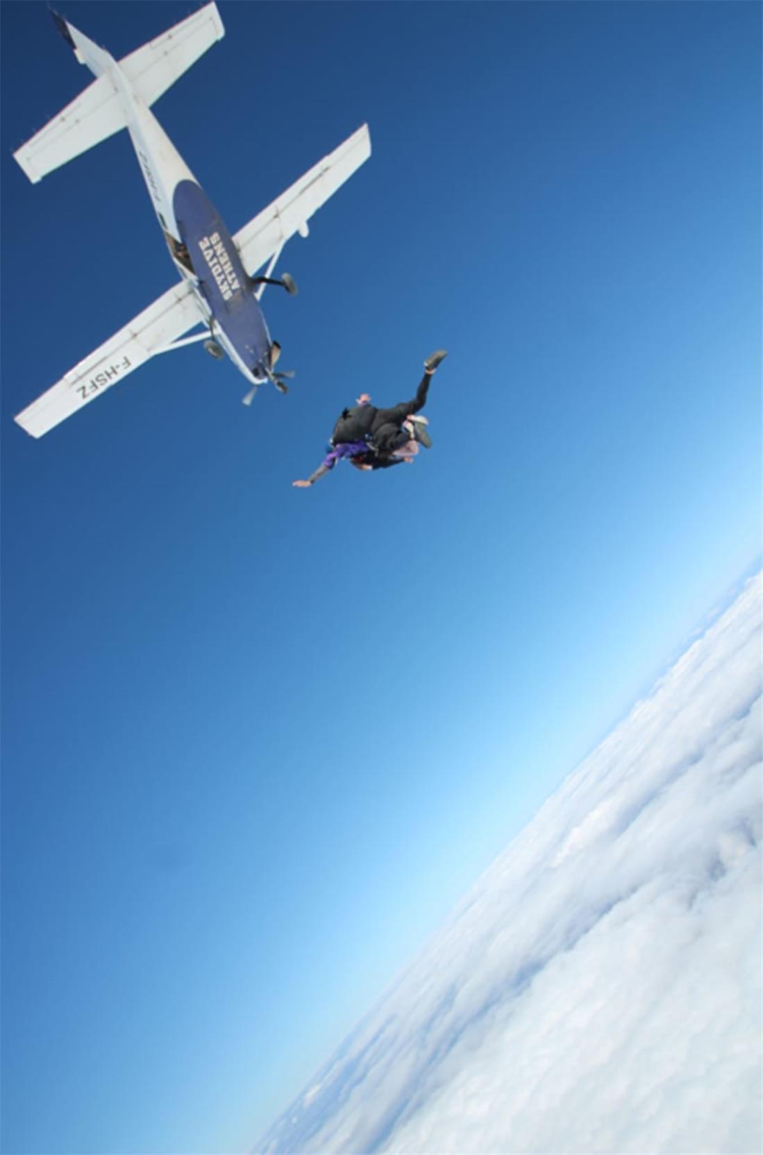 Ελευθερία Τόσιου - ΑμεΑ - Skydiving