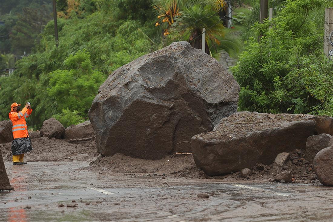 Καταιγίδα Αμάντα - καταστροφές - Ελ Σαλβαδόρ