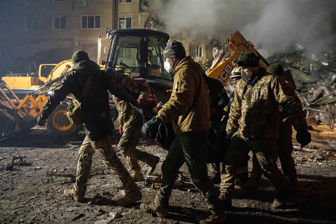 Ουκρανία - Ντνίπρο - πυραυλική επίθεση