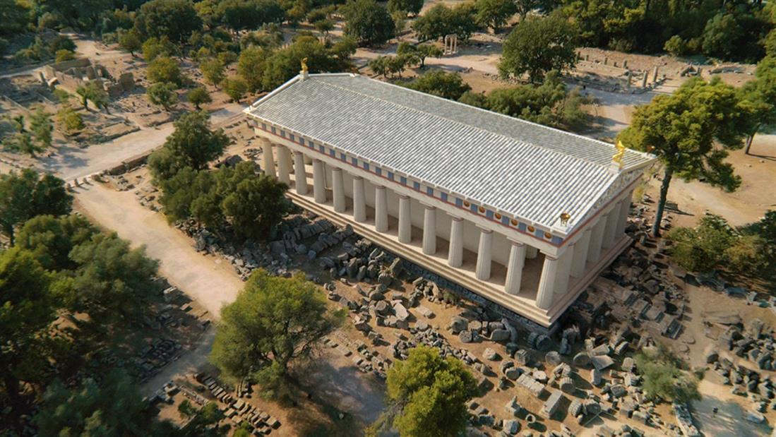 Αρχαία Ολυμπία - ψηφιακή απεικόνιση μνημείων