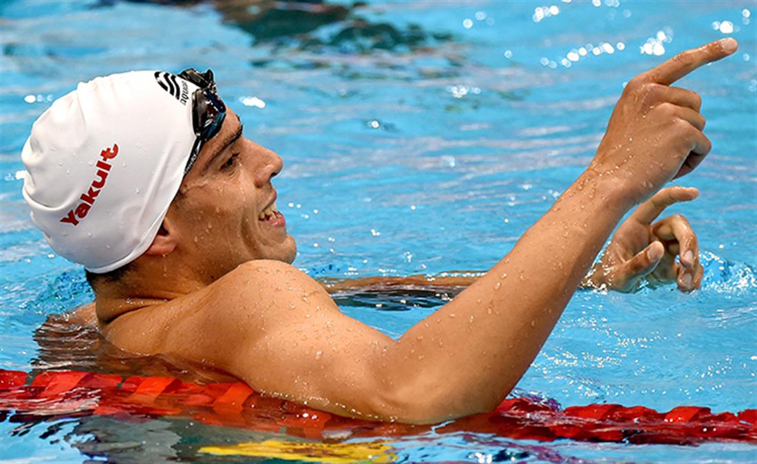 Ανδρέας Βαζαίος - κολύμβηση - Ευρωπαϊκό πρωτάθλημα - χρυσό