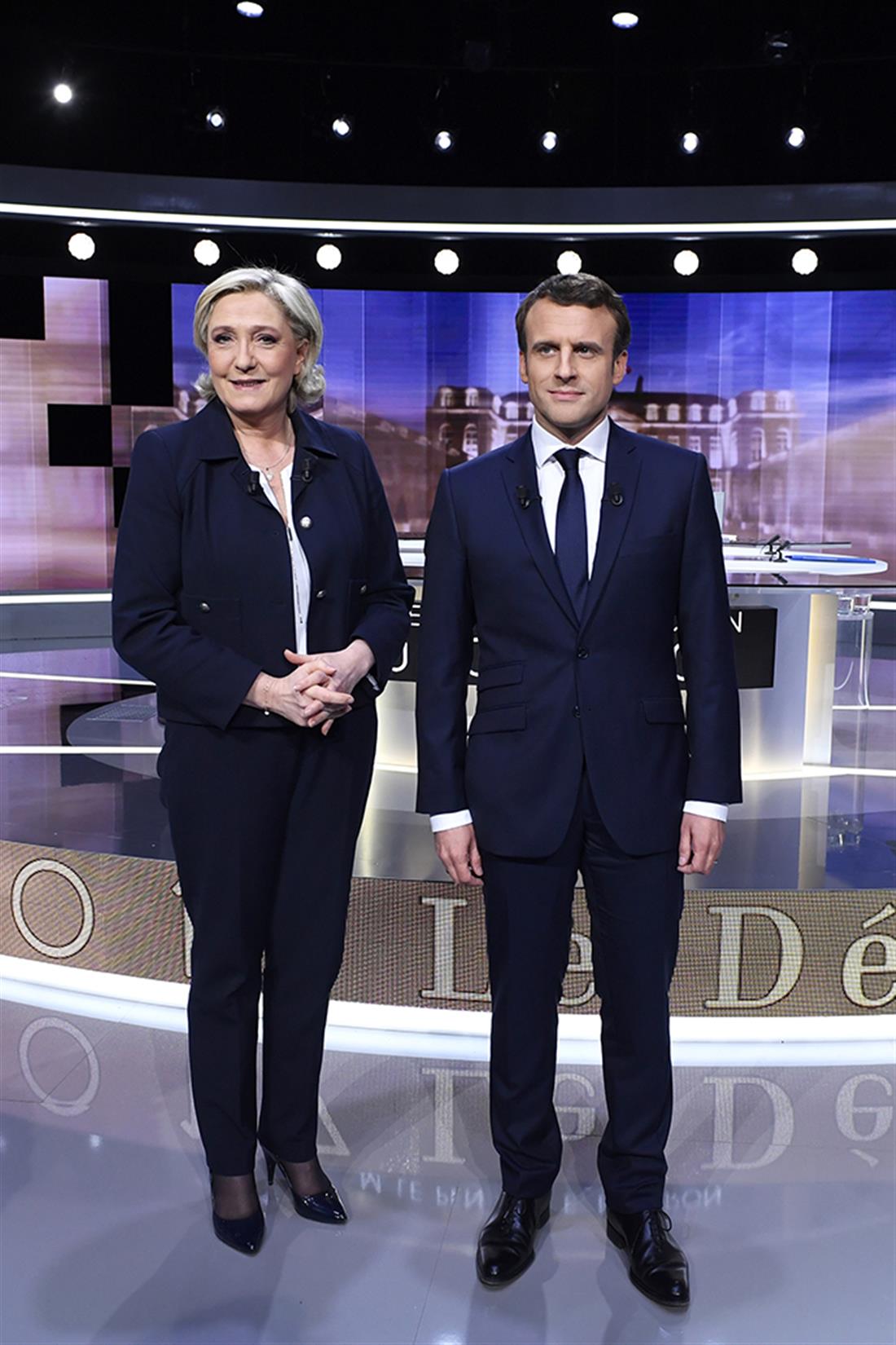 AP - debate - Γαλλία - Μακρόν - Λε Πεν