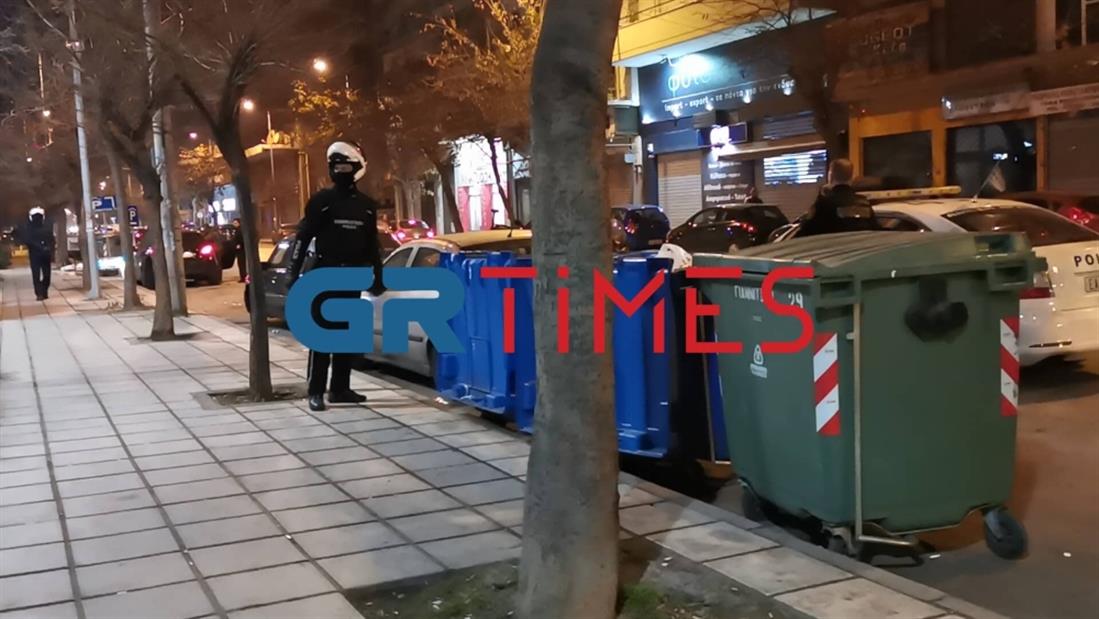 Θεσσαλονίκη - συμπλοκή - αστυνομικοί