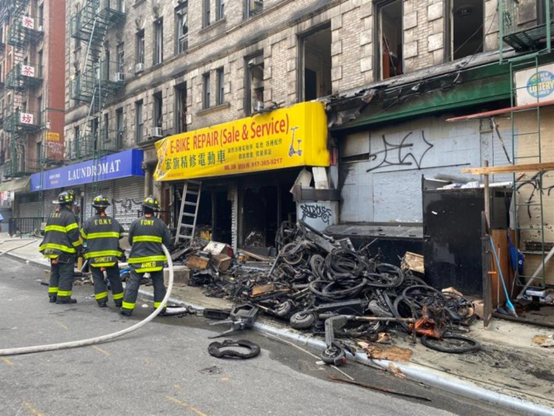 ΗΠΑ - πυρκαγιά σε κατάστημα - Νέα Υόρκη