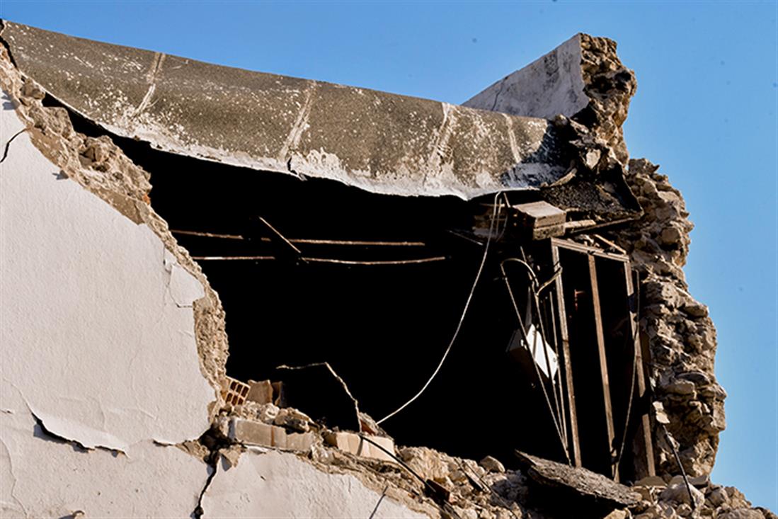 Κως - σεισμός - καταστροφές - σπίτια