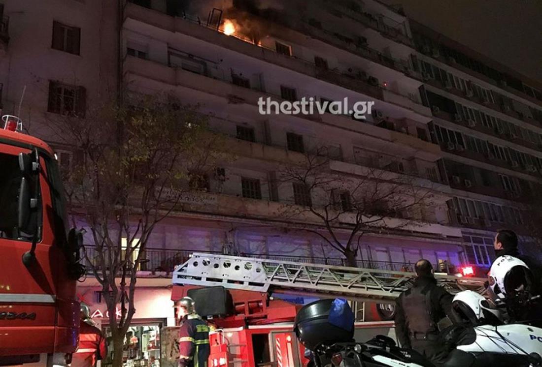Θεσσαλονίκη - πυρκαγιά - διαμέρισμα - Καλαμαριά