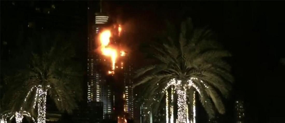 Ντουμπάι - Dubai - κτίριο - φωτιά - ξενοδοχείο