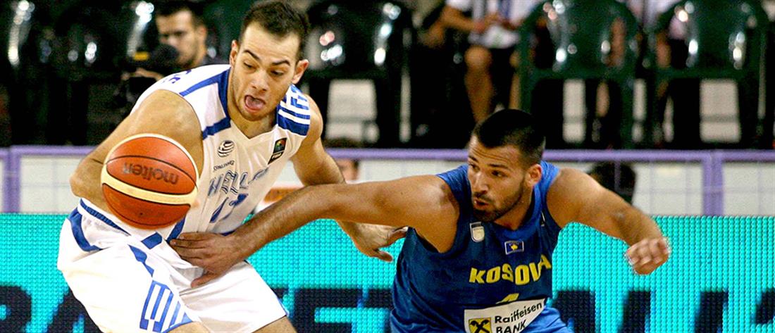 μπάσκετ - Ευρωπαϊκό Πρωτάθλημα Νέων - Κ20 - Εθνική - Ελλάδα - Κόσοβο