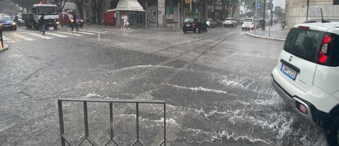 Θεσσαλονίκη - κακοκαιρία - βροχή