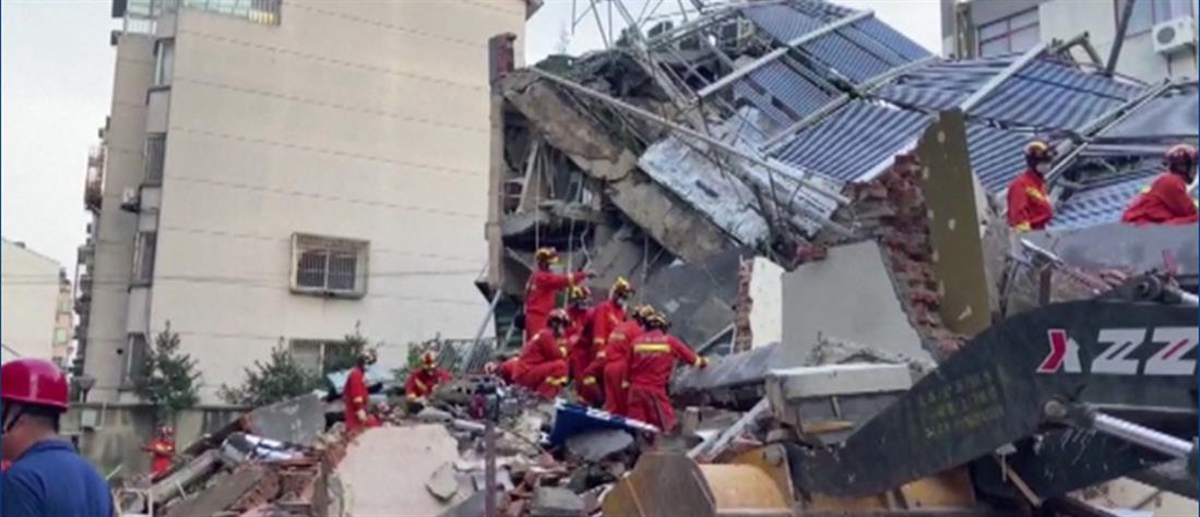 Κίνα: Φονική κατάρρευση ξενοδοχείου (εικόνες)
