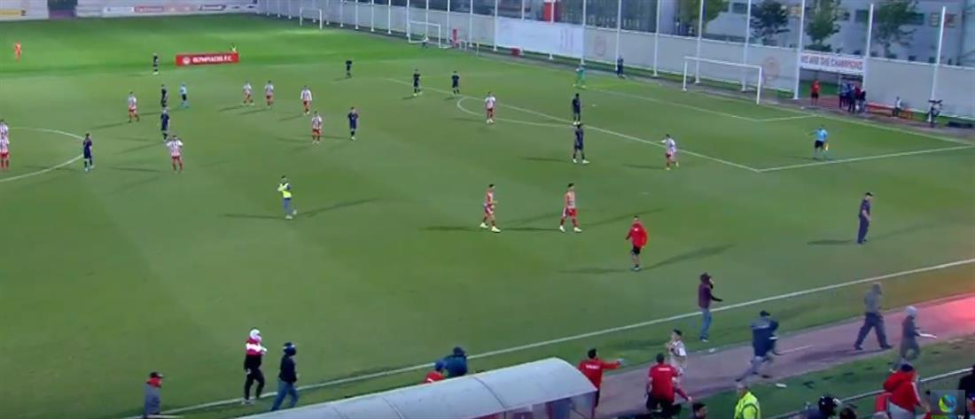 Ολυμπιακός-Μπάγερν Μονάχου - UEFA Youth League - διακοπή αγώνα - επεισόδια