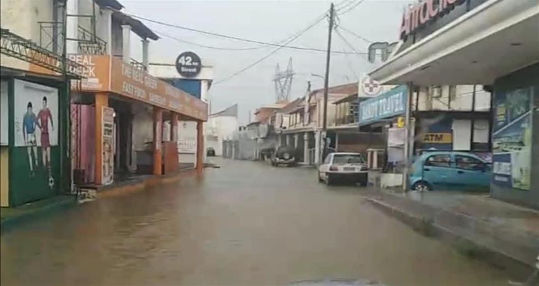 Κέρκυρα - κακοκαιρία - πλημμύρες