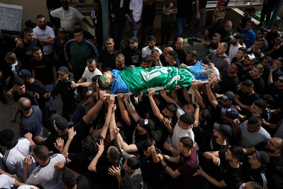 AP -    Δυτική Όχθη - νεκροί Παλαιστίνιοι