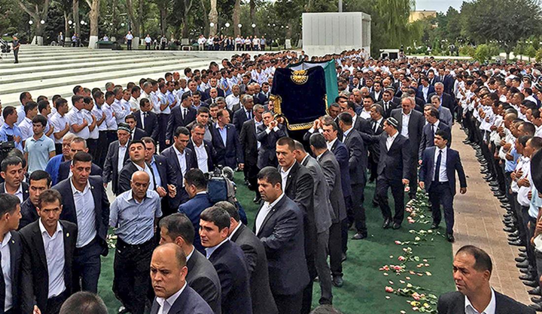 Κηδεία - Ισλάμ Καρίμοφ -  πρόεδρος  Ουζμπεκιστάν