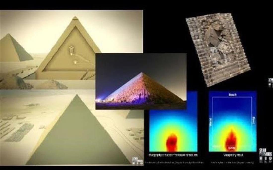 Αίγυπτος - πυραμίδα του Χέοπα - κρυφός θάλαμος